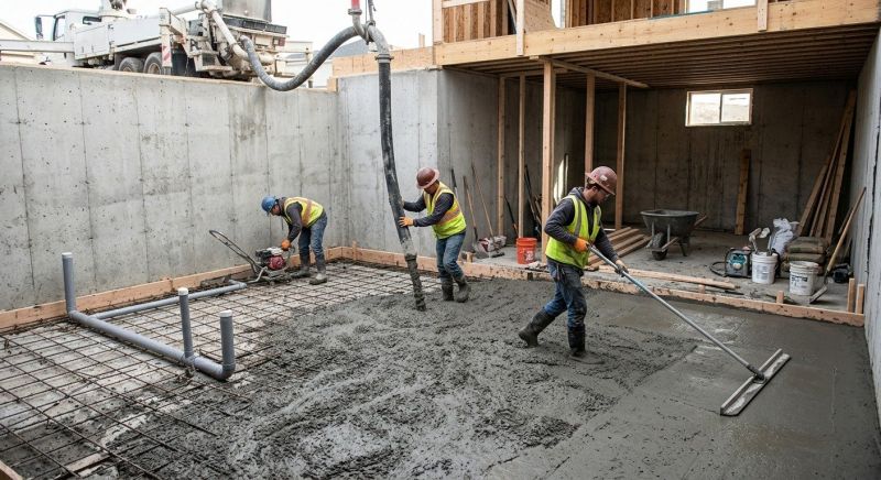 Basement Concrete Installation in Fort Thomas, KY