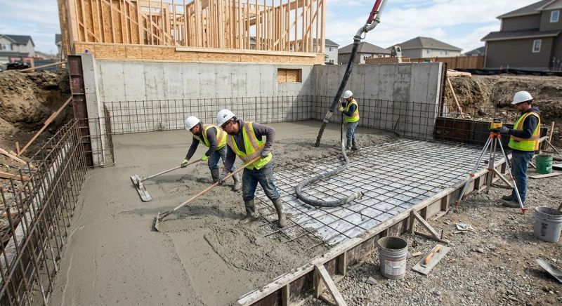 Basement Concrete Installation in Newport, KY