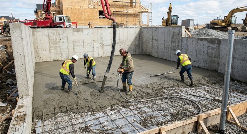 Basement Floor Pouring in Clermont County, OH