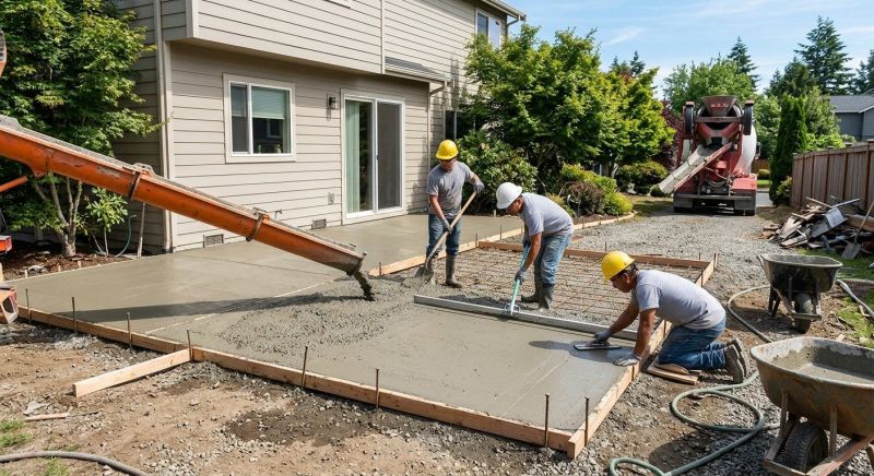 Cement Floor Installation in Spring Valley, OH