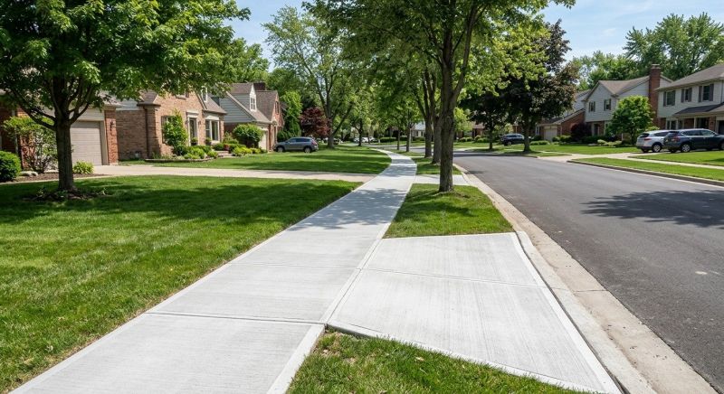 Cement Walkway Installation in Clermont County, OH