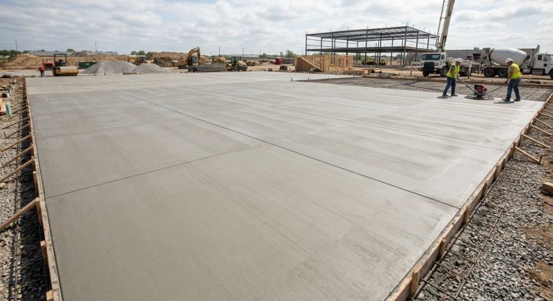 Commercial Slab Construction in Blanchester, OH