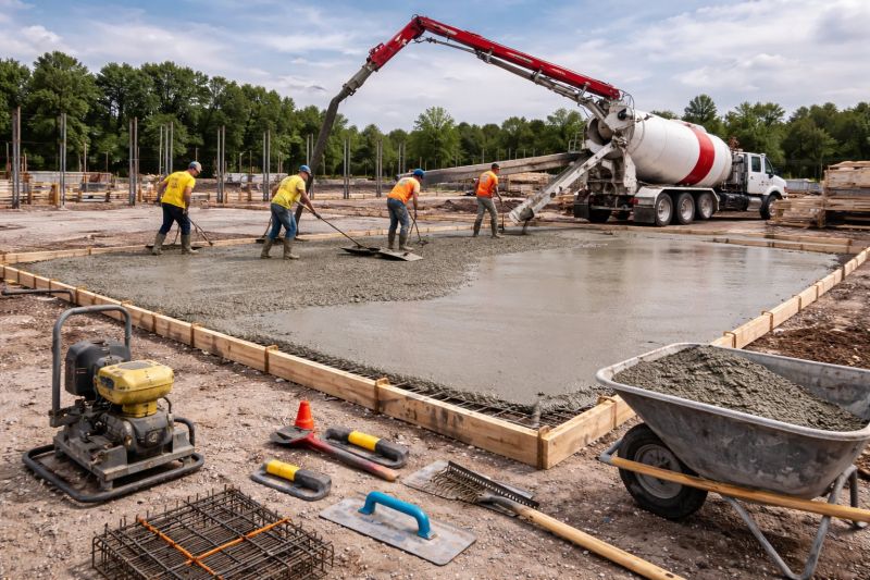 Commercial Slab Construction in Fort Thomas, KY