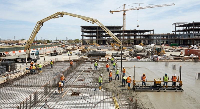 Commercial Slab Construction in Clermont County, OH
