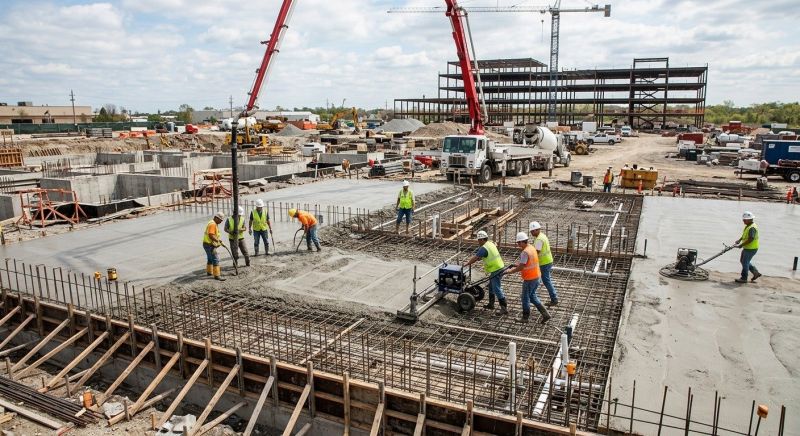 Commercial Slab Installation in Clermont County, OH