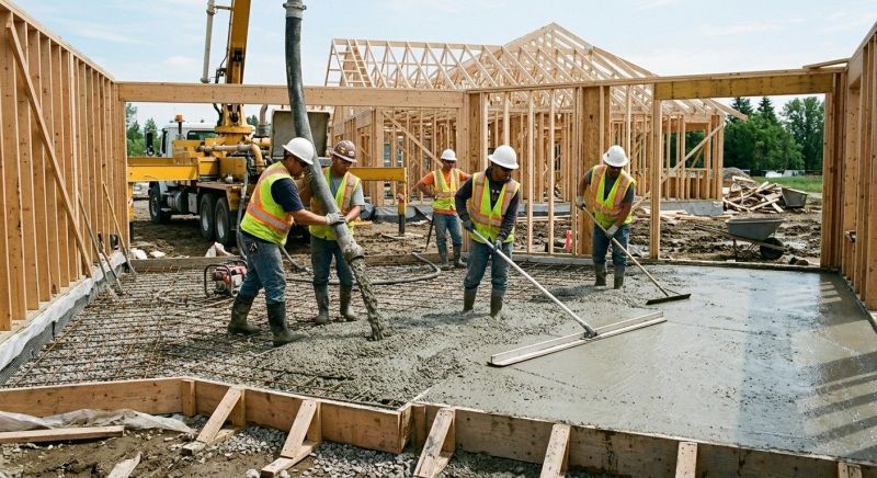 Concrete Floor Construction in Covington, KY