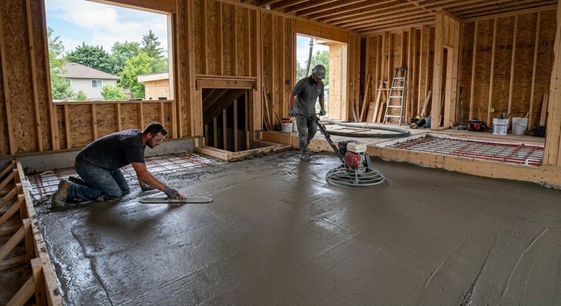 Concrete Floor Construction in Ft Mitchell, KY