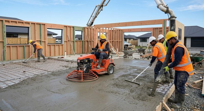 Concrete Floor Construction in Morrow, OH