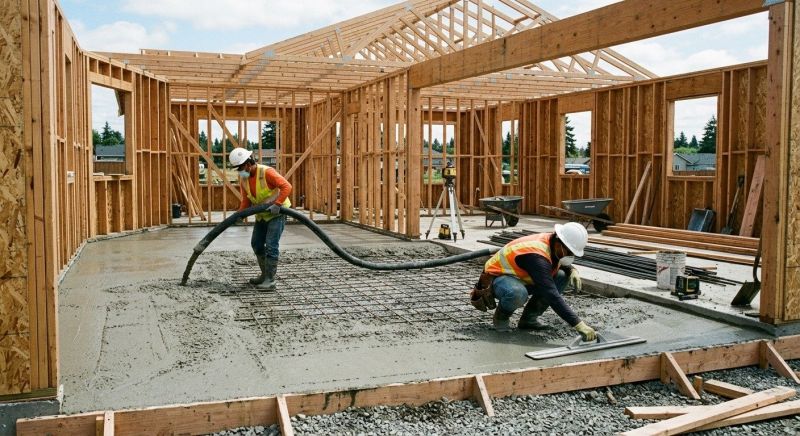 Concrete Floor Construction in Spring Valley, OH