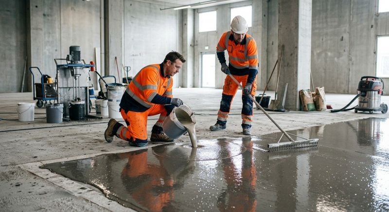 Concrete Floor Construction in Spring Valley, OH