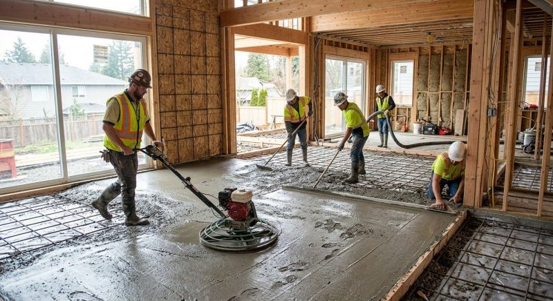 Concrete Floor Installation in Middletown, OH