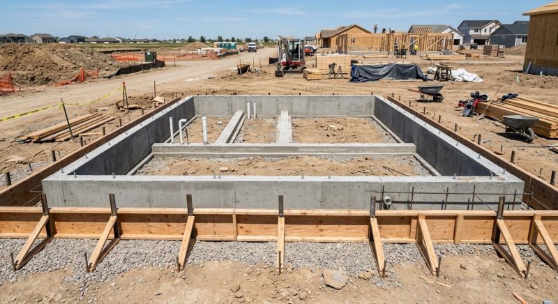 Concrete Foundation Installation in Blanchester, OH
