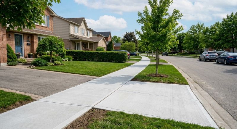 Concrete Path Installation in Clermont County, OH