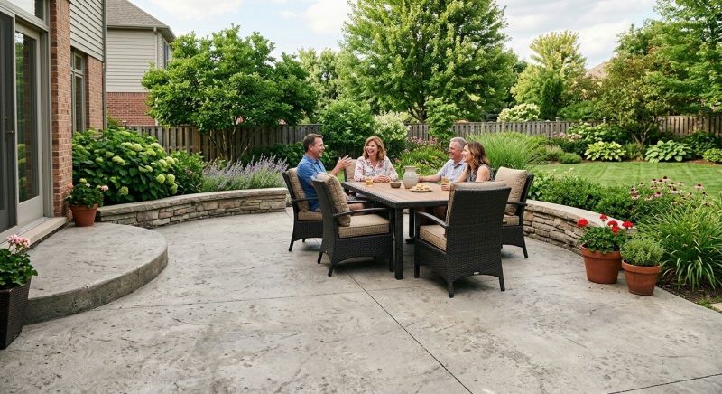 Concrete Patio Renovation in Clermont County, OH