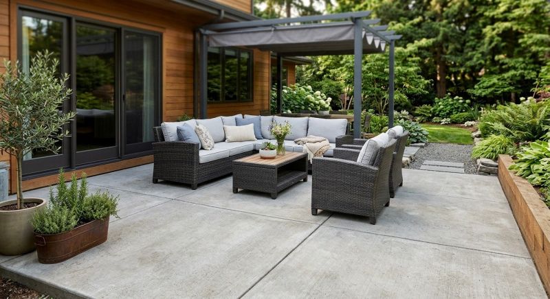 Concrete Patio Renovation in Clermont County, OH