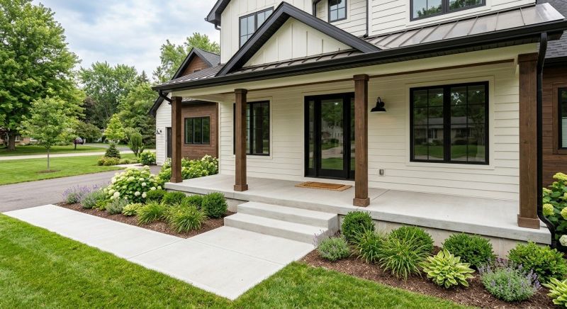 Concrete Porch Installation in Lebanon, OH
