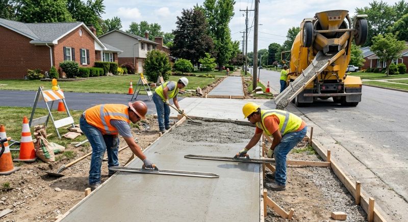 Concrete Ramp Construction in Clermont County, OH