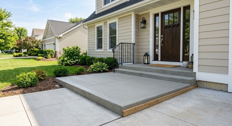 Concrete Ramp Installation in Loveland, OH
