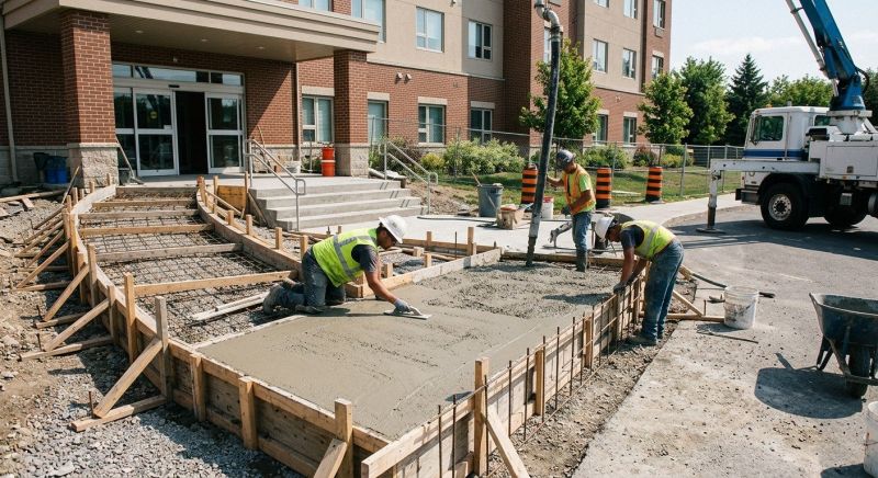 Concrete Ramp Installation in Miamitown, OH