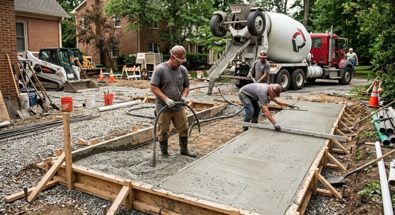 Concrete Service in Williamsburg, OH