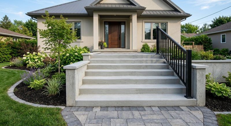 Concrete Stairs Construction in Butler County, OH