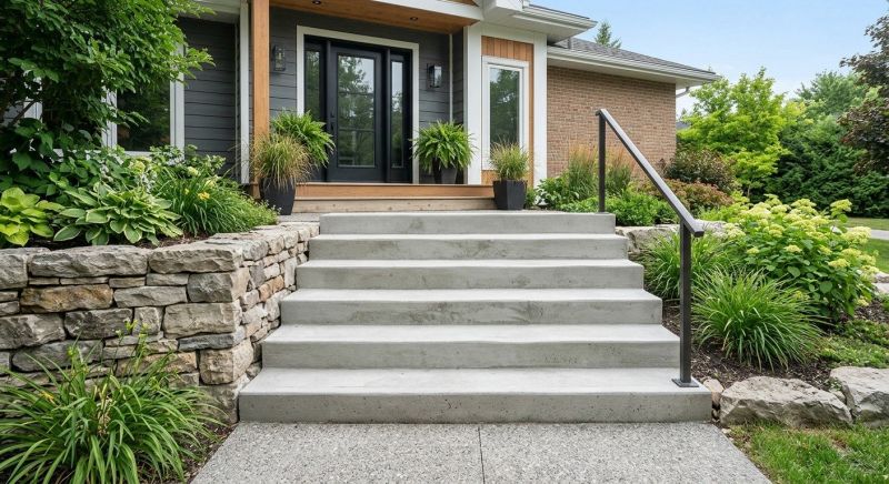 Concrete Stairs Construction in Franklin, OH