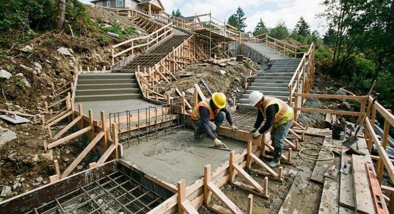 Concrete Stairs Construction in Lebanon, OH