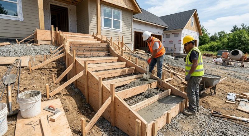 Concrete Stairs Construction in Clermont County, OH