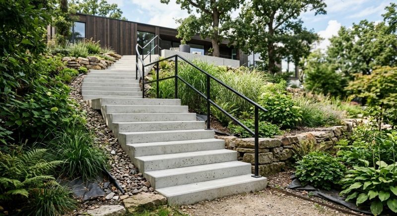 Concrete Stairs Installation in Miamitown, OH