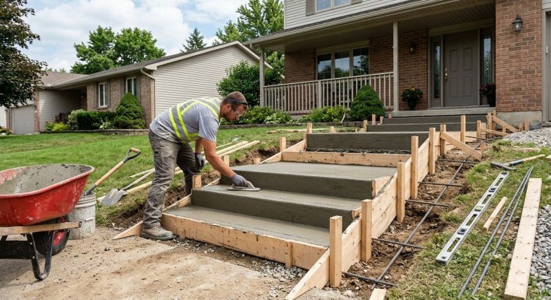 Concrete Steps Replacement in Clermont County, OH
