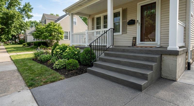Concrete Steps Replacement in Morrow, OH