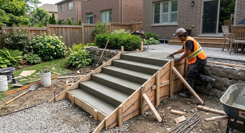 Concrete Steps Replacement in Mount Orab, OH