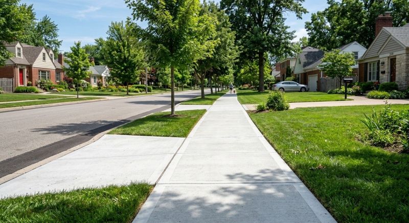 Concrete Walkway Installation in Batavia, OH