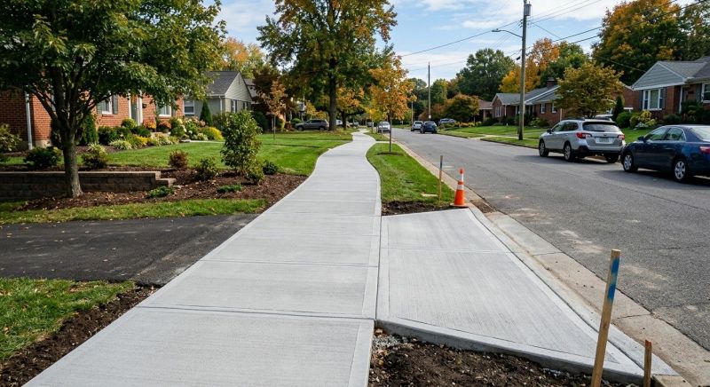 Concrete Walkway Installation in Batavia, OH