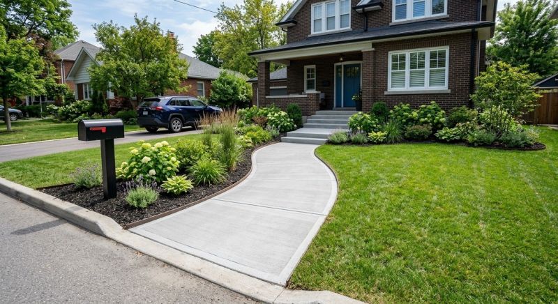 Concrete Walkway Installation in Latonia, KY