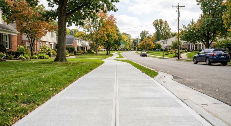Concrete Walkway Installation in Monroe, OH