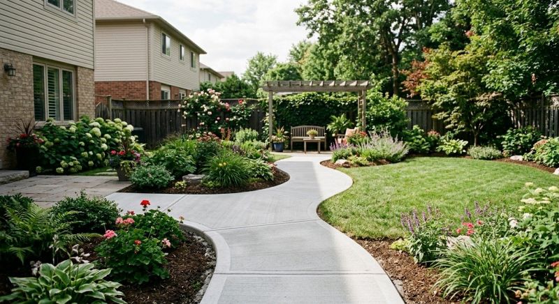 Concrete Walkway Installation in Springboro, OH