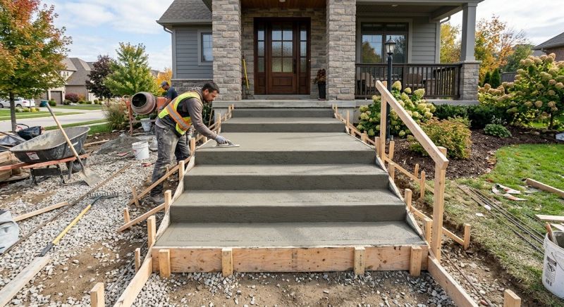 Entryway Stairs Installation in Clermont County, OH