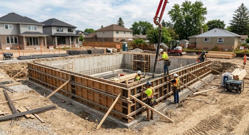 Foundation Construction in Ft Mitchell, KY
