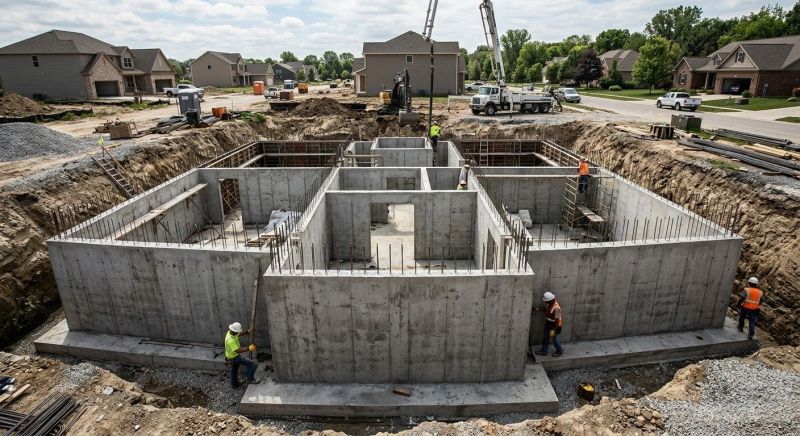 Foundation Construction in Clermont County, OH