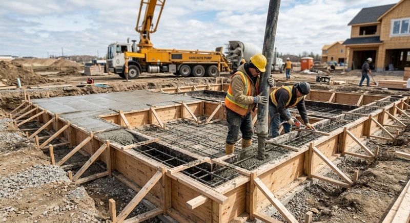 Foundation Wall Pouring in Butler County, OH