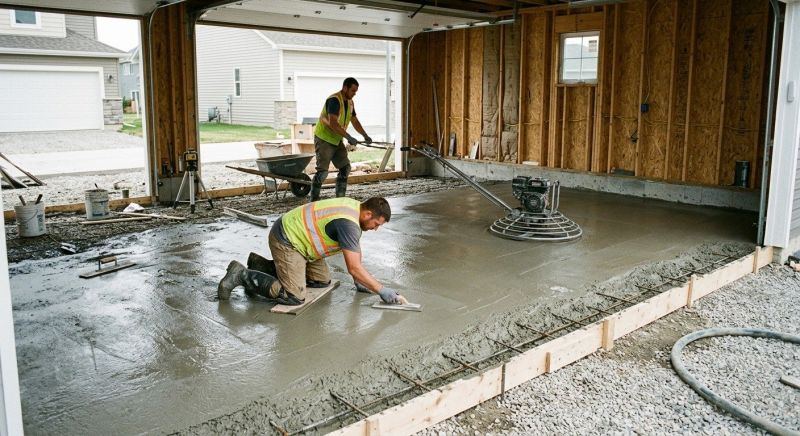 Garage Floor Installation in Trenton, OH