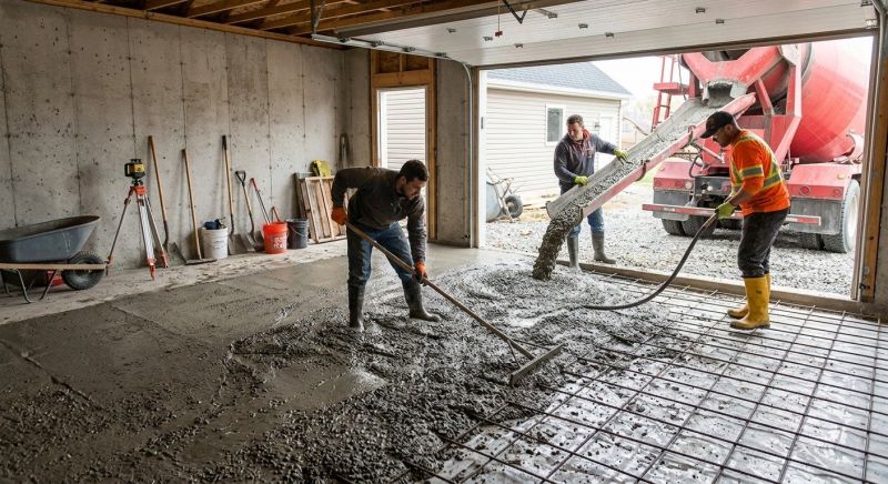 Garage Floor Pouring in Clermont County, OH