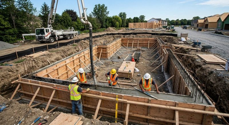 Home Foundation Installation in Morrow, OH