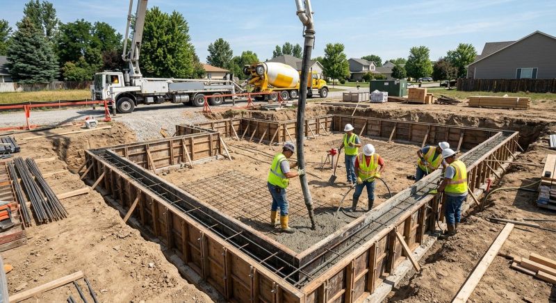 Home Foundation Installation in Spring Valley, OH