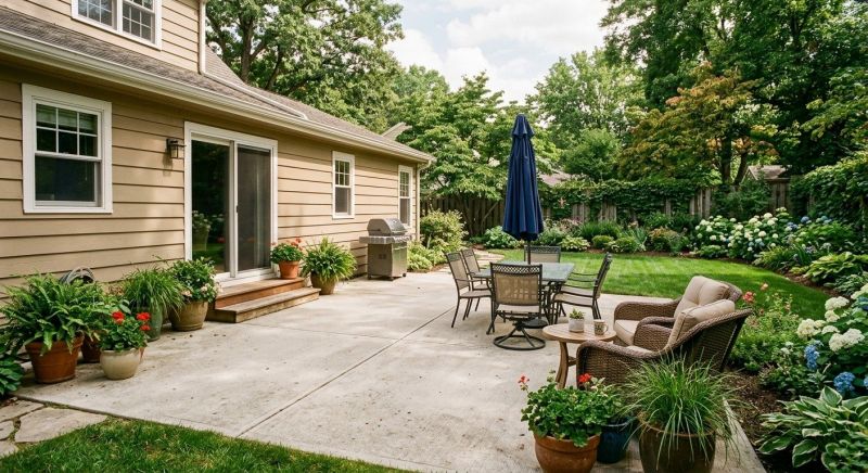 Patio Slab Installation in Clermont County, OH
