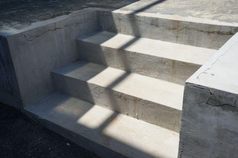 Poured Steps Installation in Batavia, OH