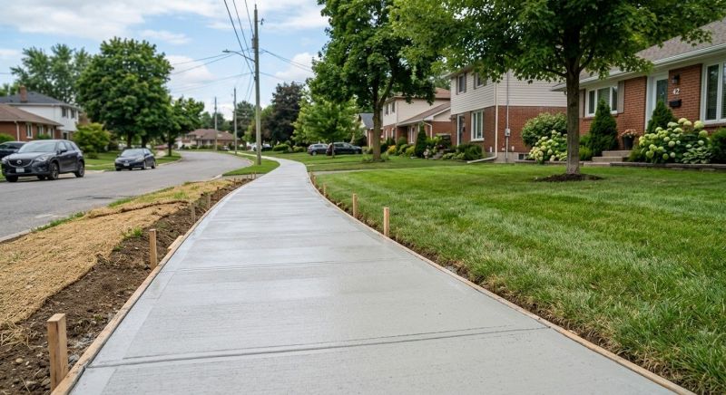 Sidewalk Construction in Blanchester, OH