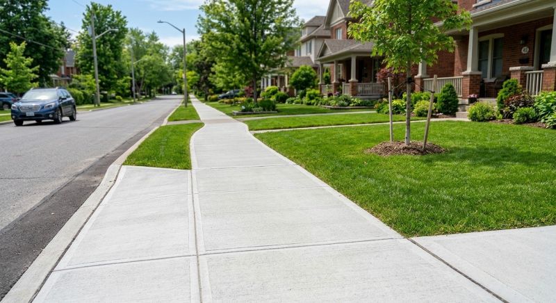 Sidewalk Construction in Covington, KY