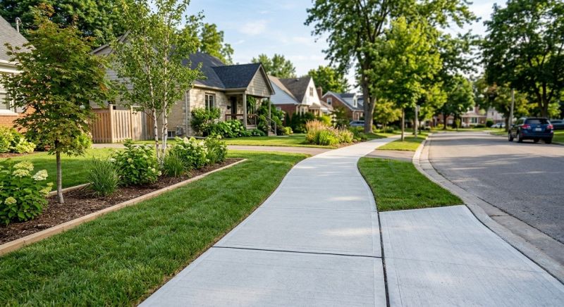 Sidewalk Construction in Hamilton, OH